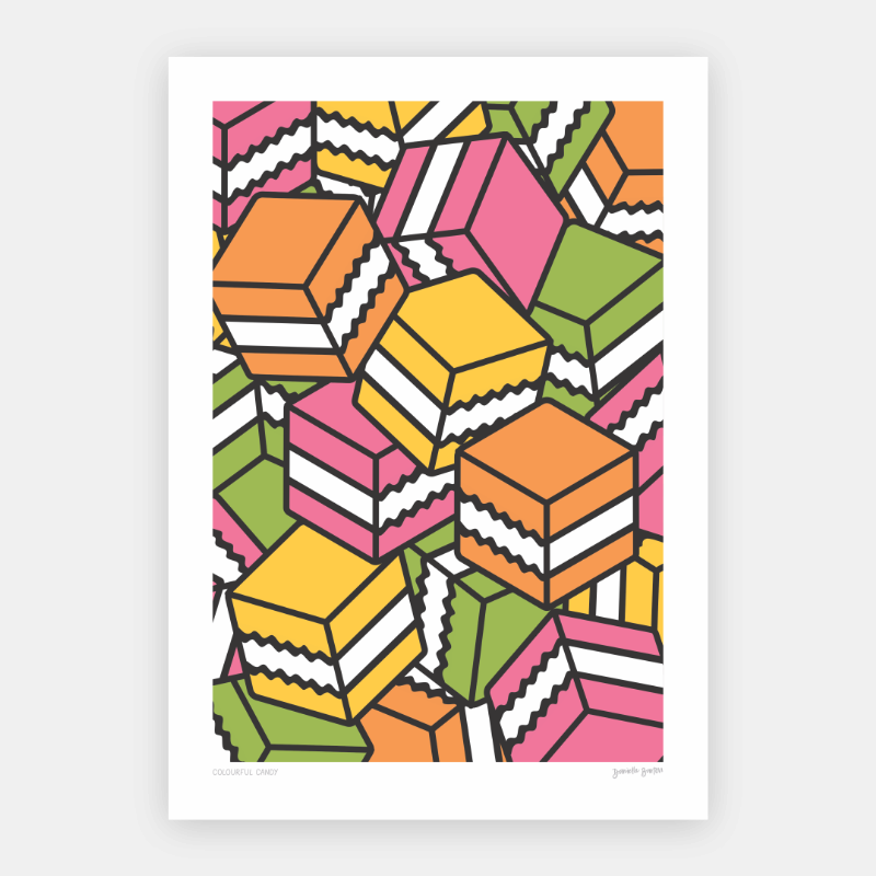 Colourful Candy | Art Print