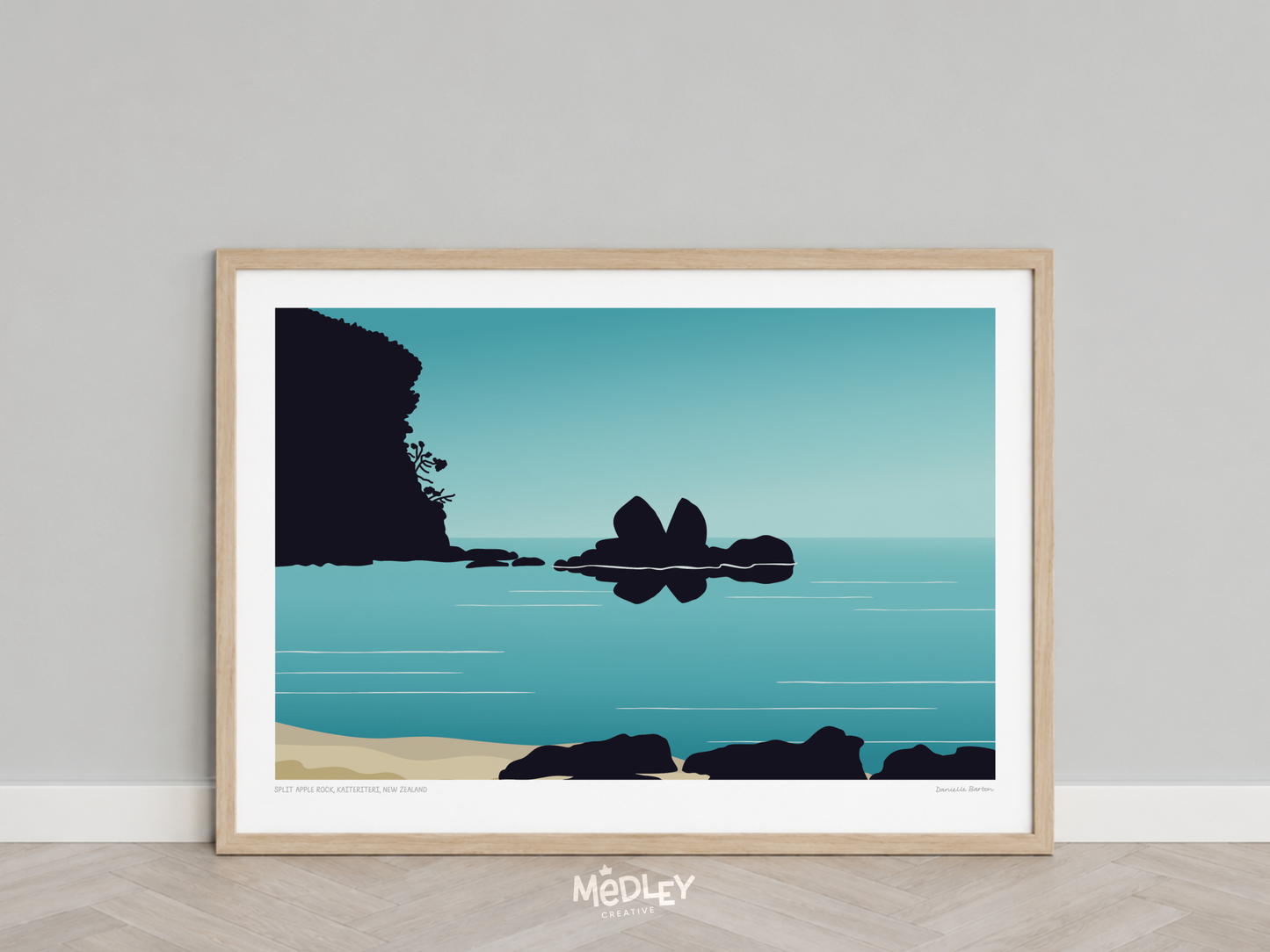 Split Apple Rock | Art Print