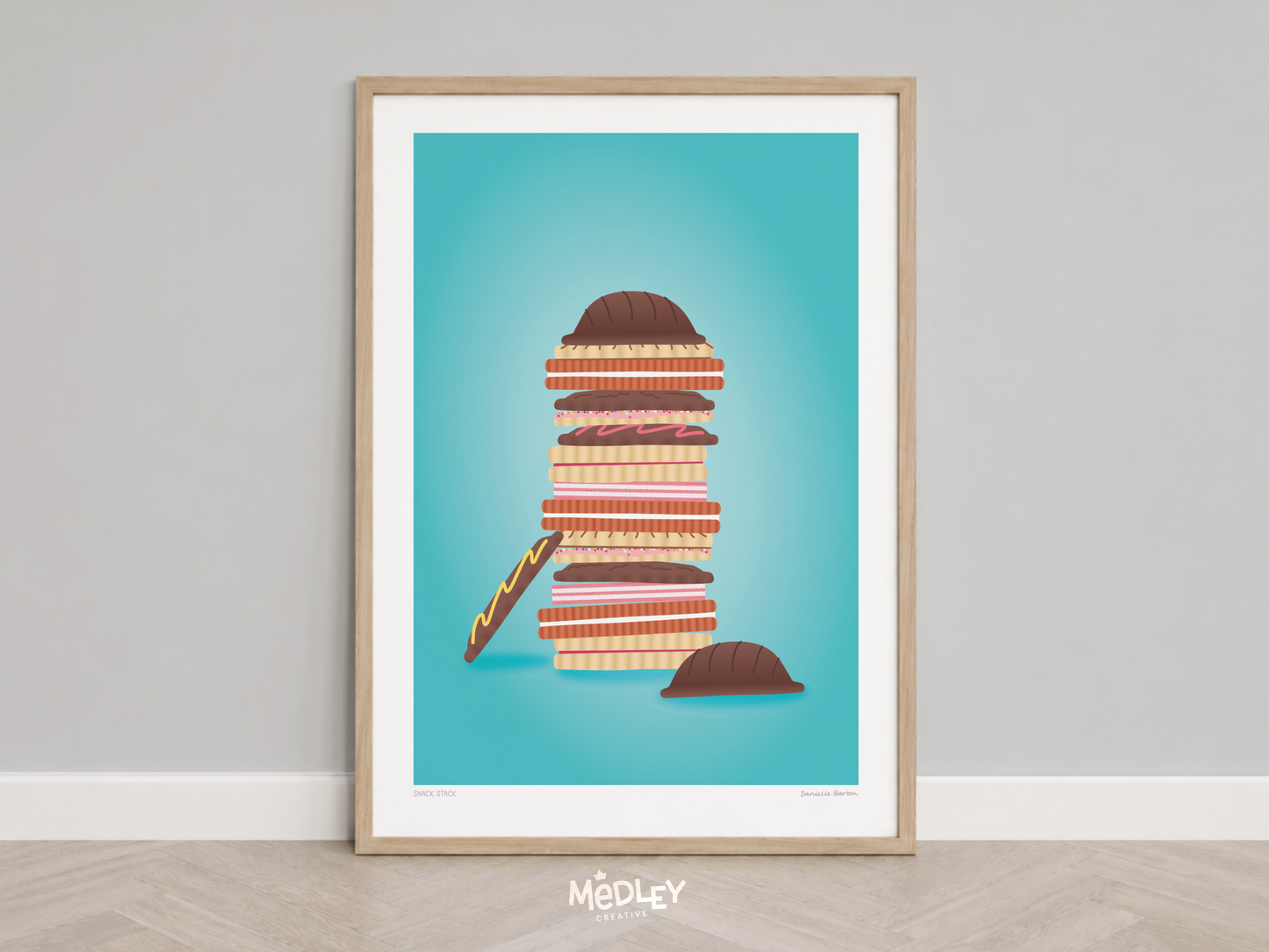 Snack Stack | Art Print