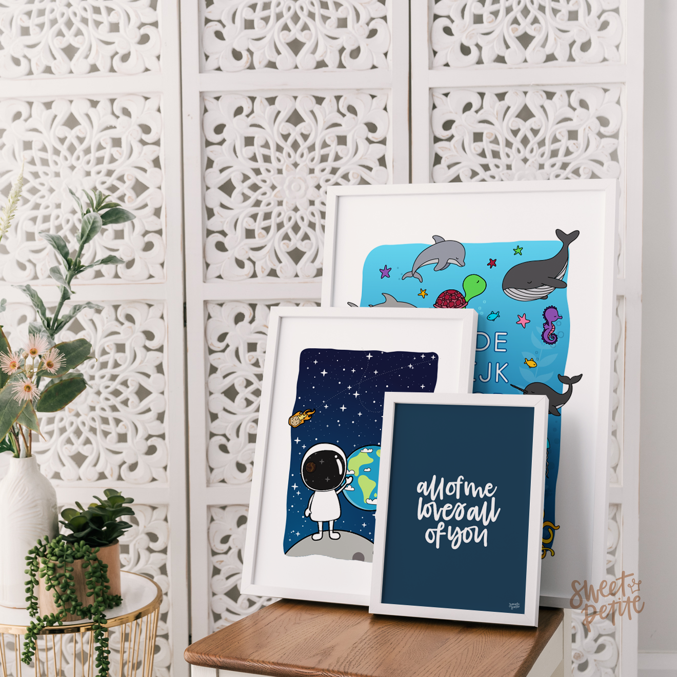 under the sea scene - personalised