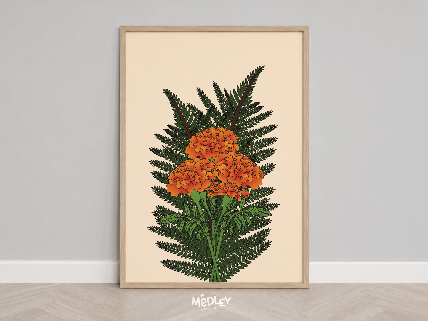 Bold Botanical | Birth Flower Print