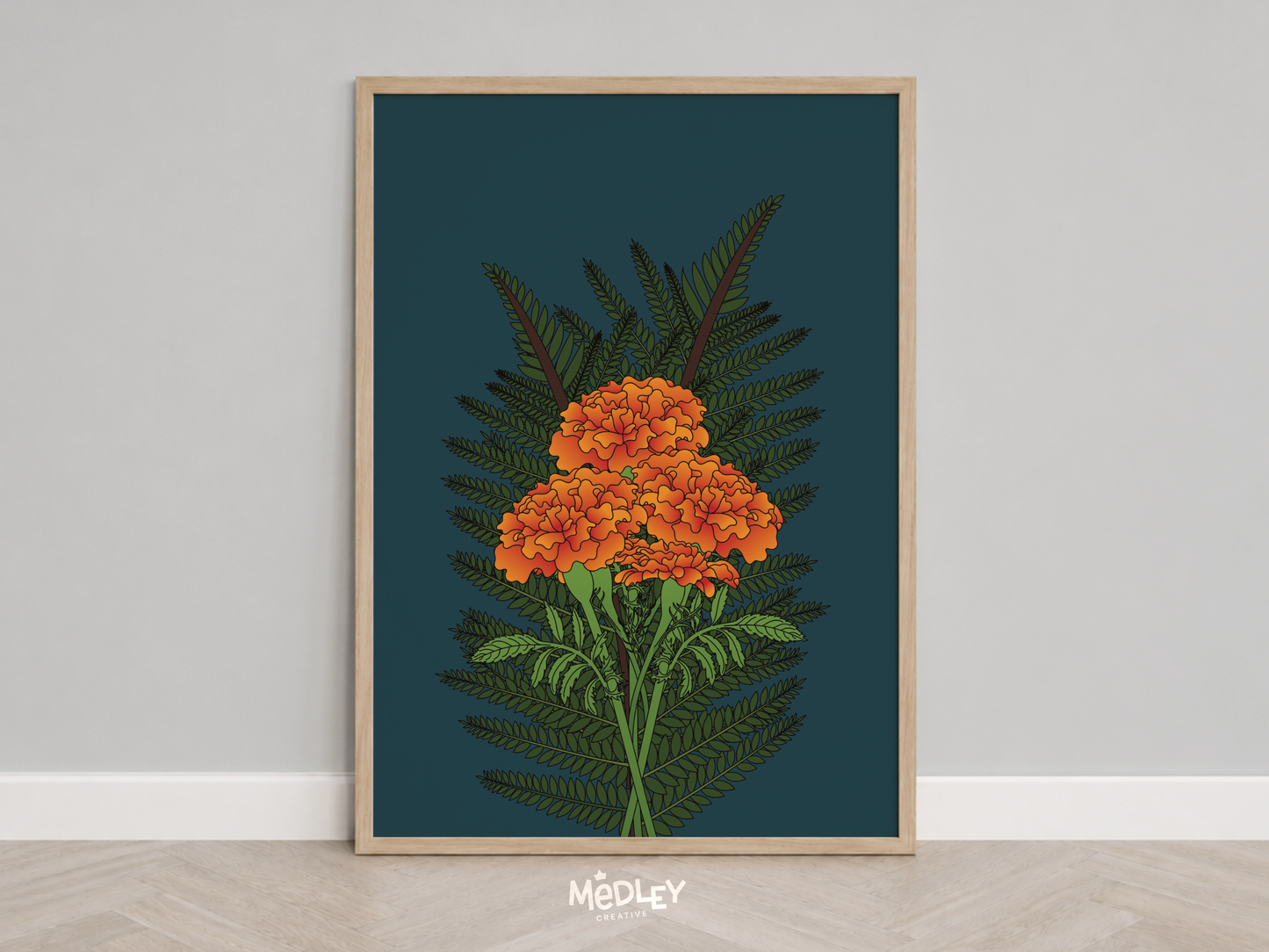 Bold Botanical | Birth Flower Print