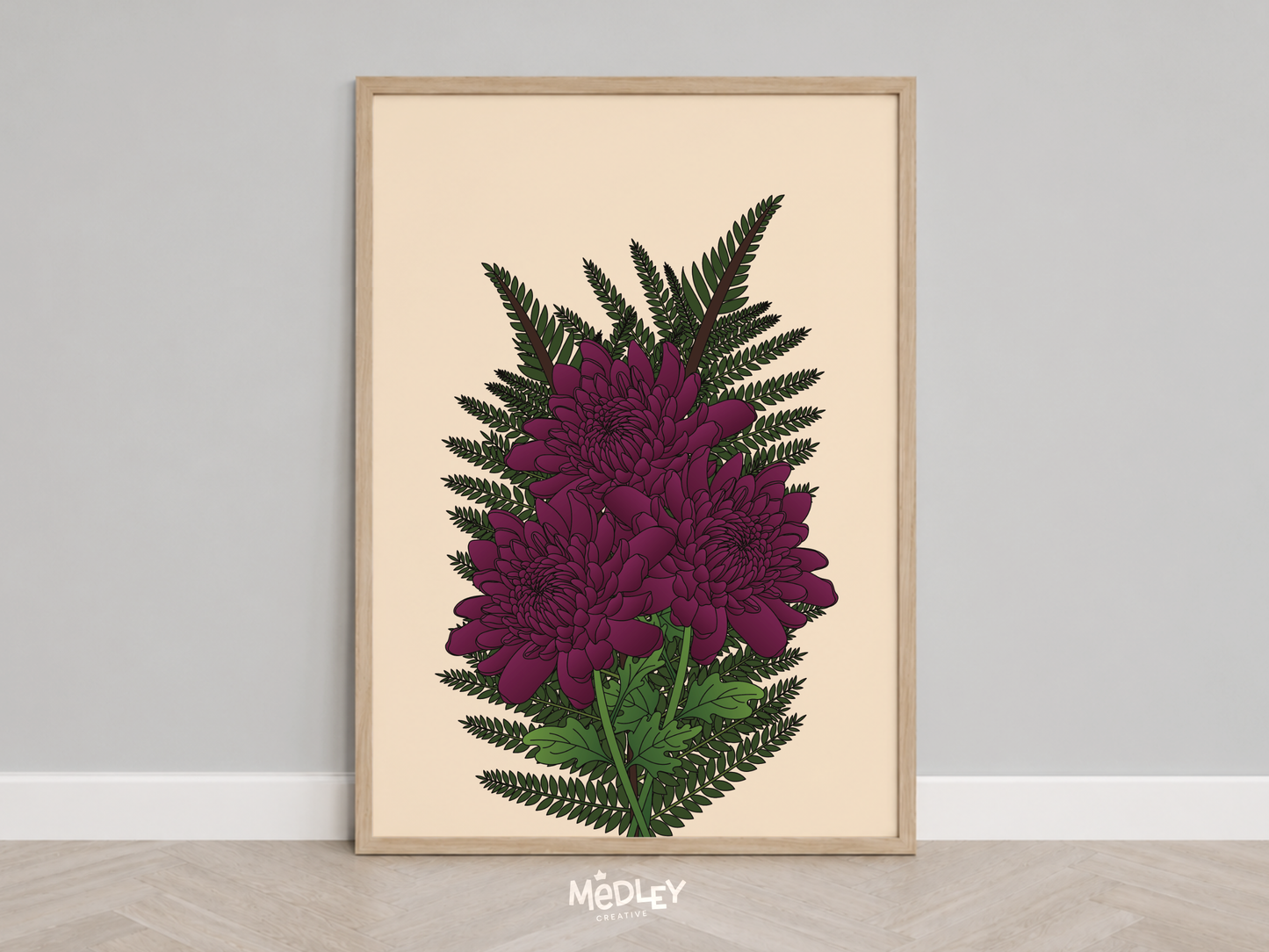 Bold Botanical | Birth Flower Print