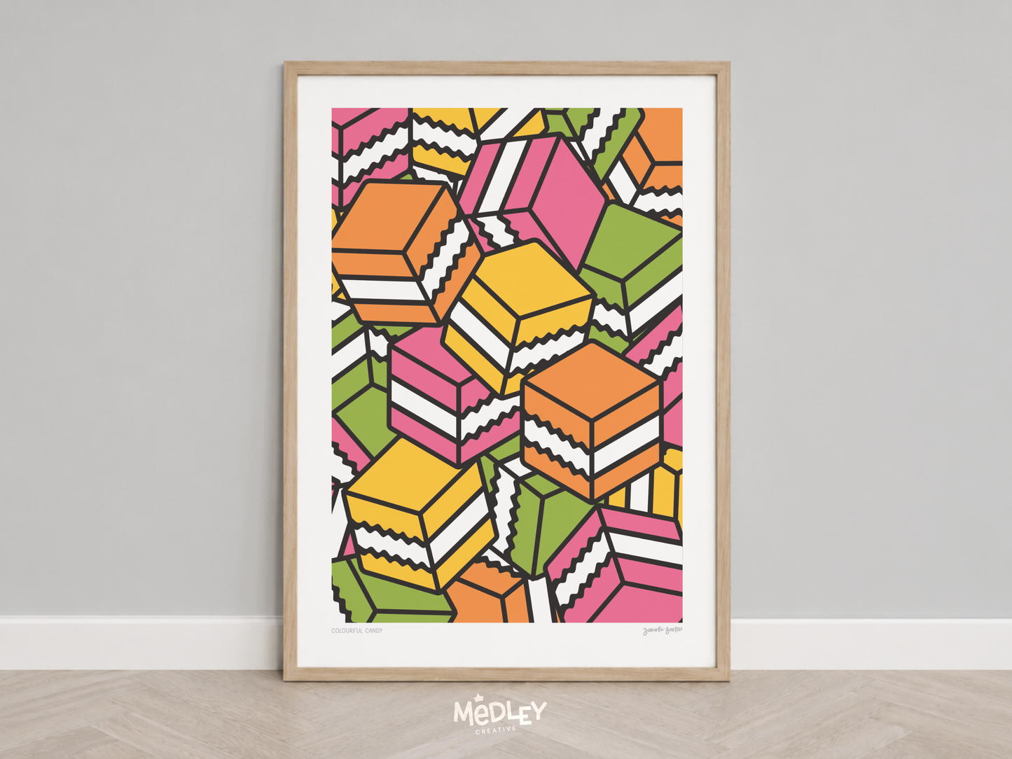 Colourful Candy | Art Print