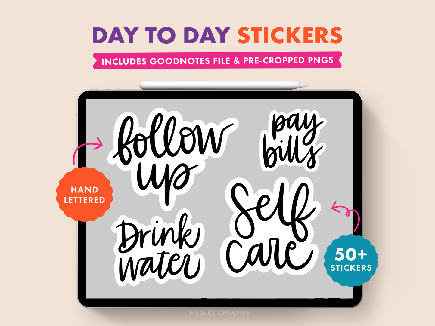 Day-to-Day Planner Stickers