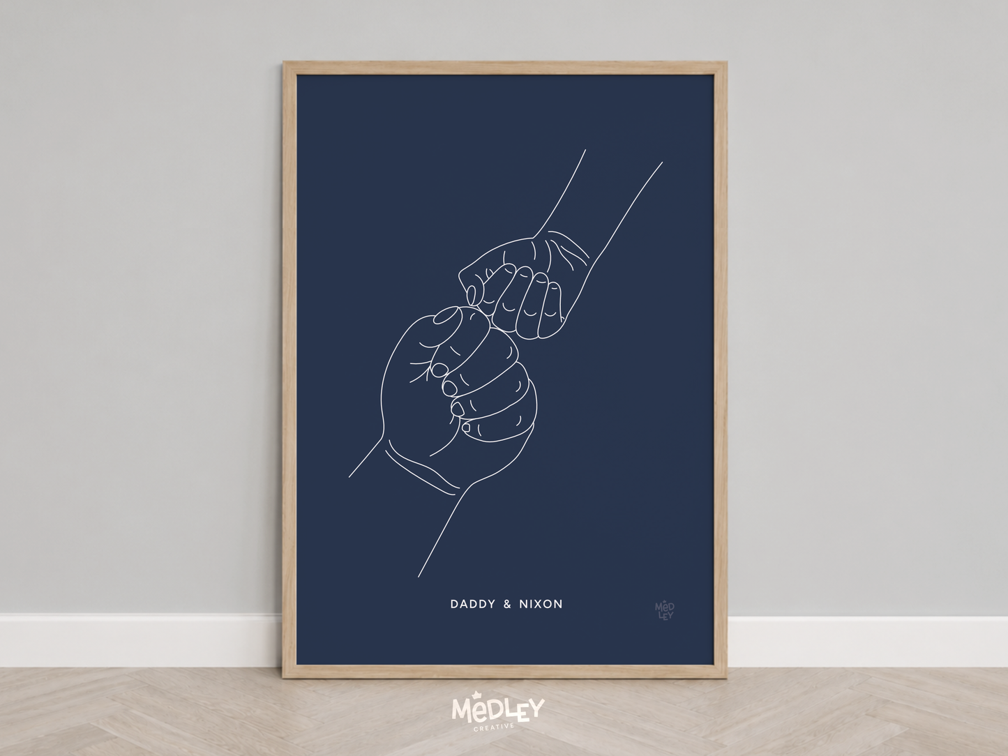 Male Fist Bumps | Art Print