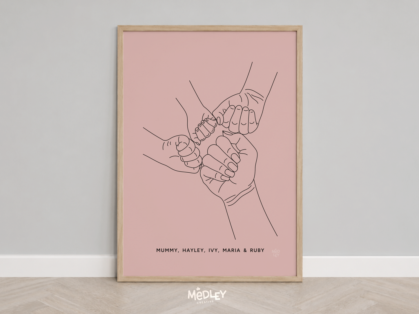 Female Fist Bumps | Art Print