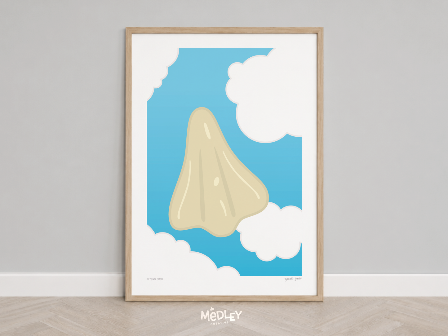Flying Solo | Art Print