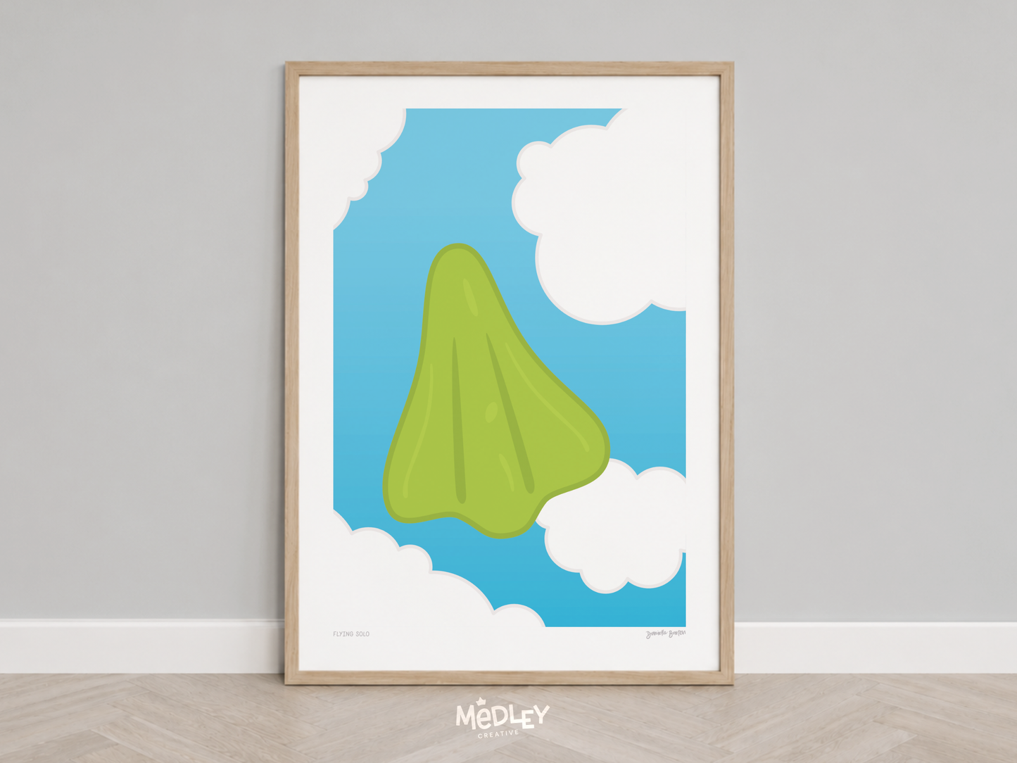 Flying Solo | Art Print