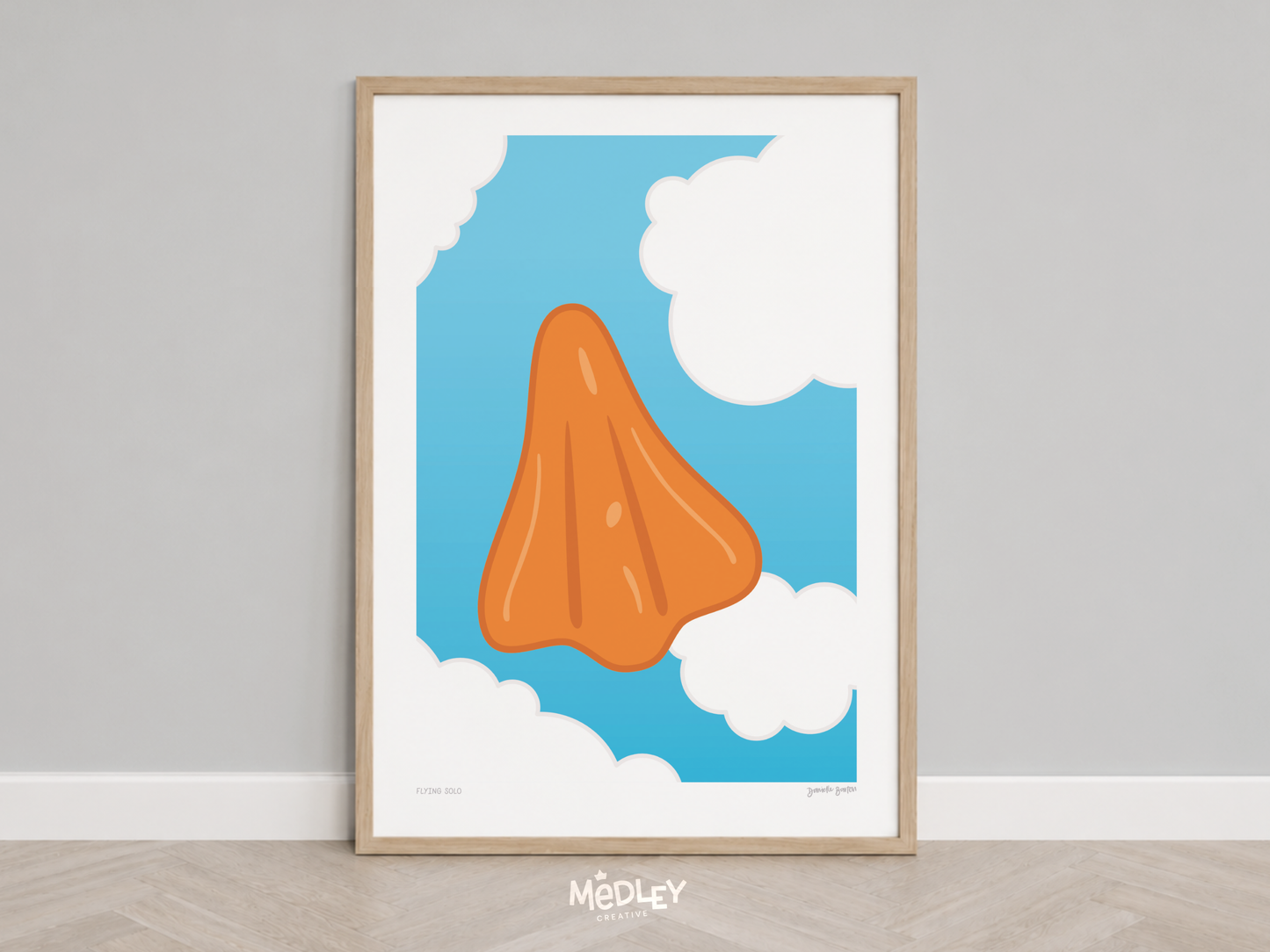 Flying Solo | Art Print