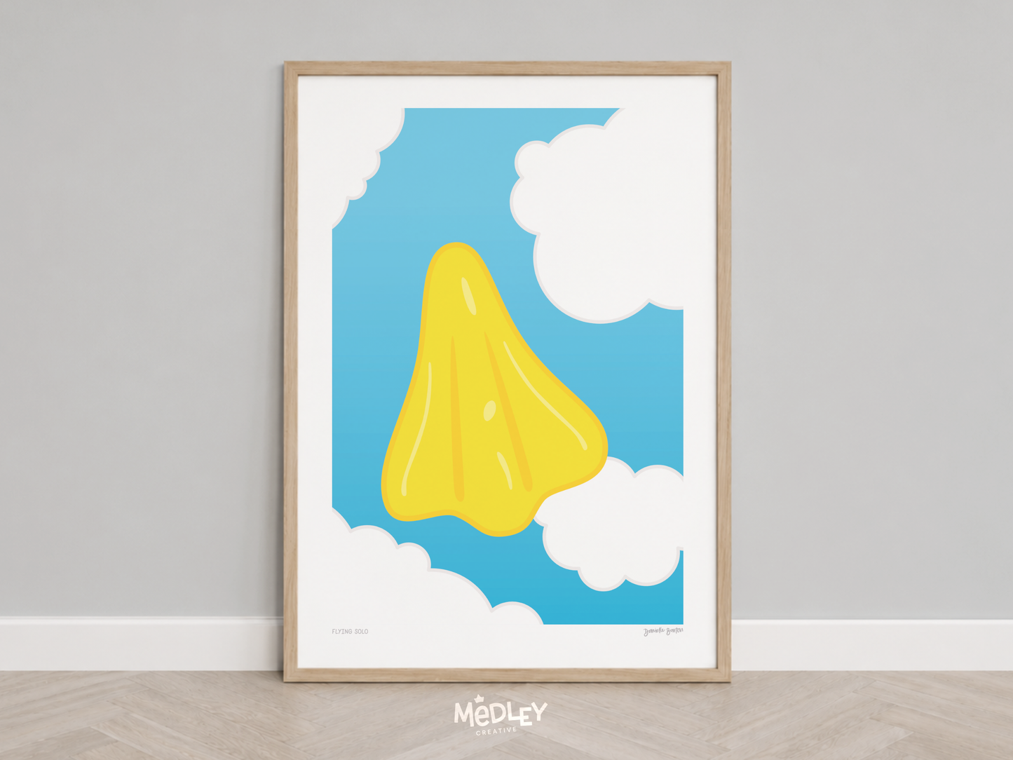 Flying Solo | Art Print