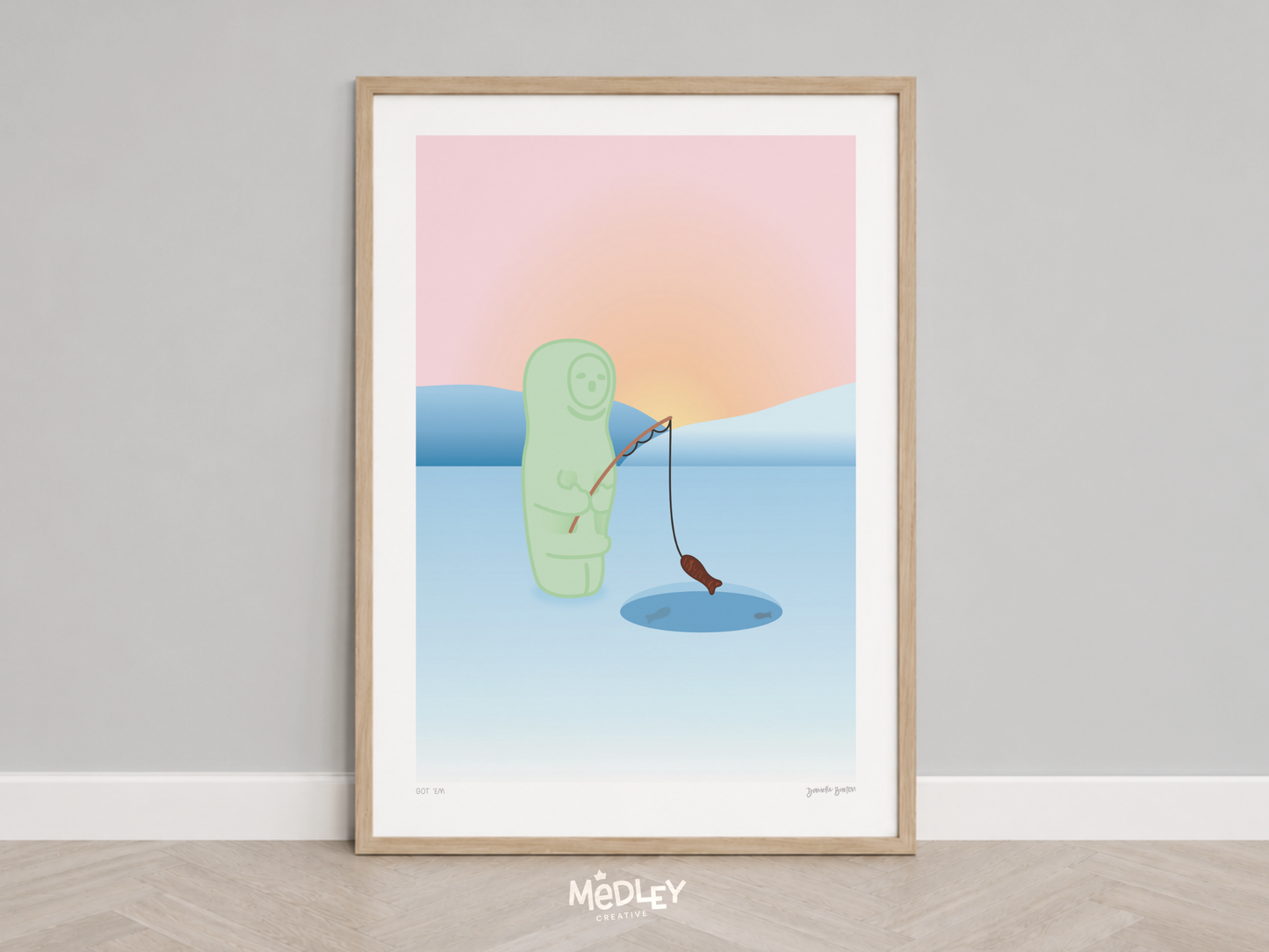 Got 'Em | Art Print