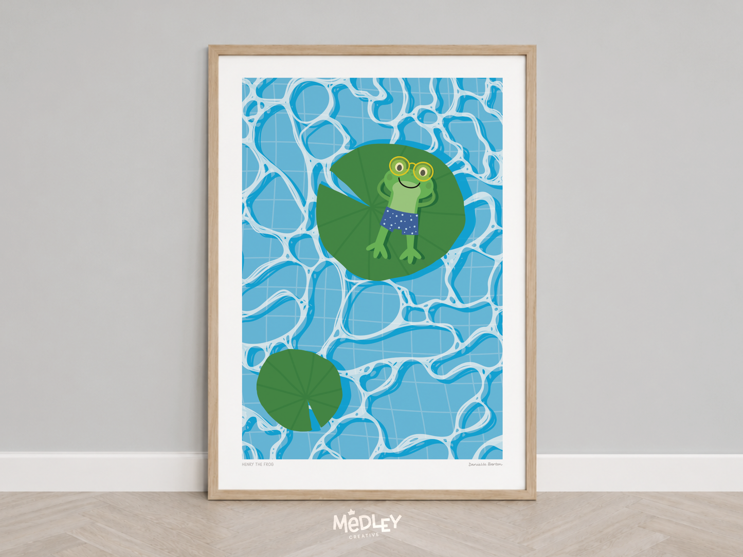 Henry the Frog | Art Print