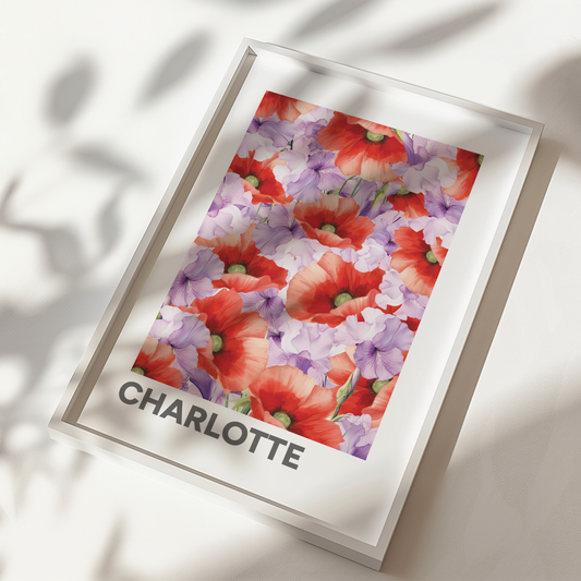 full bloom | name print