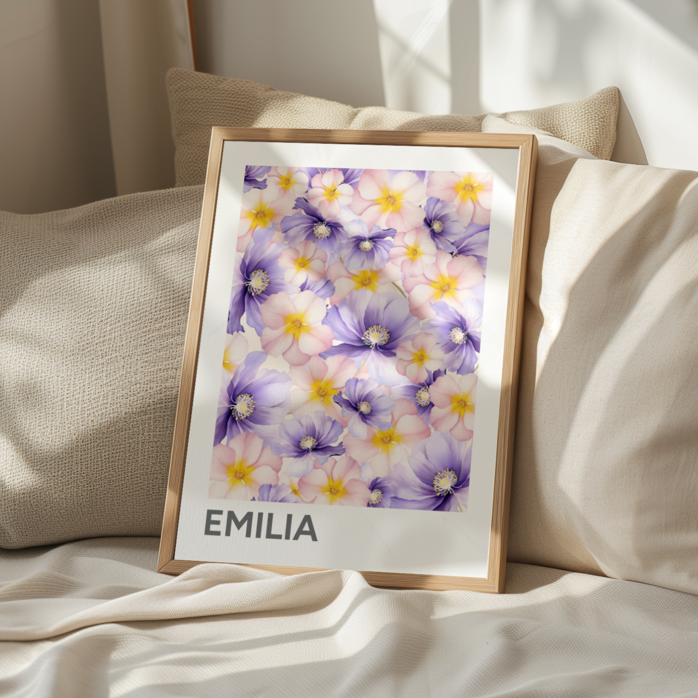 full bloom | name print