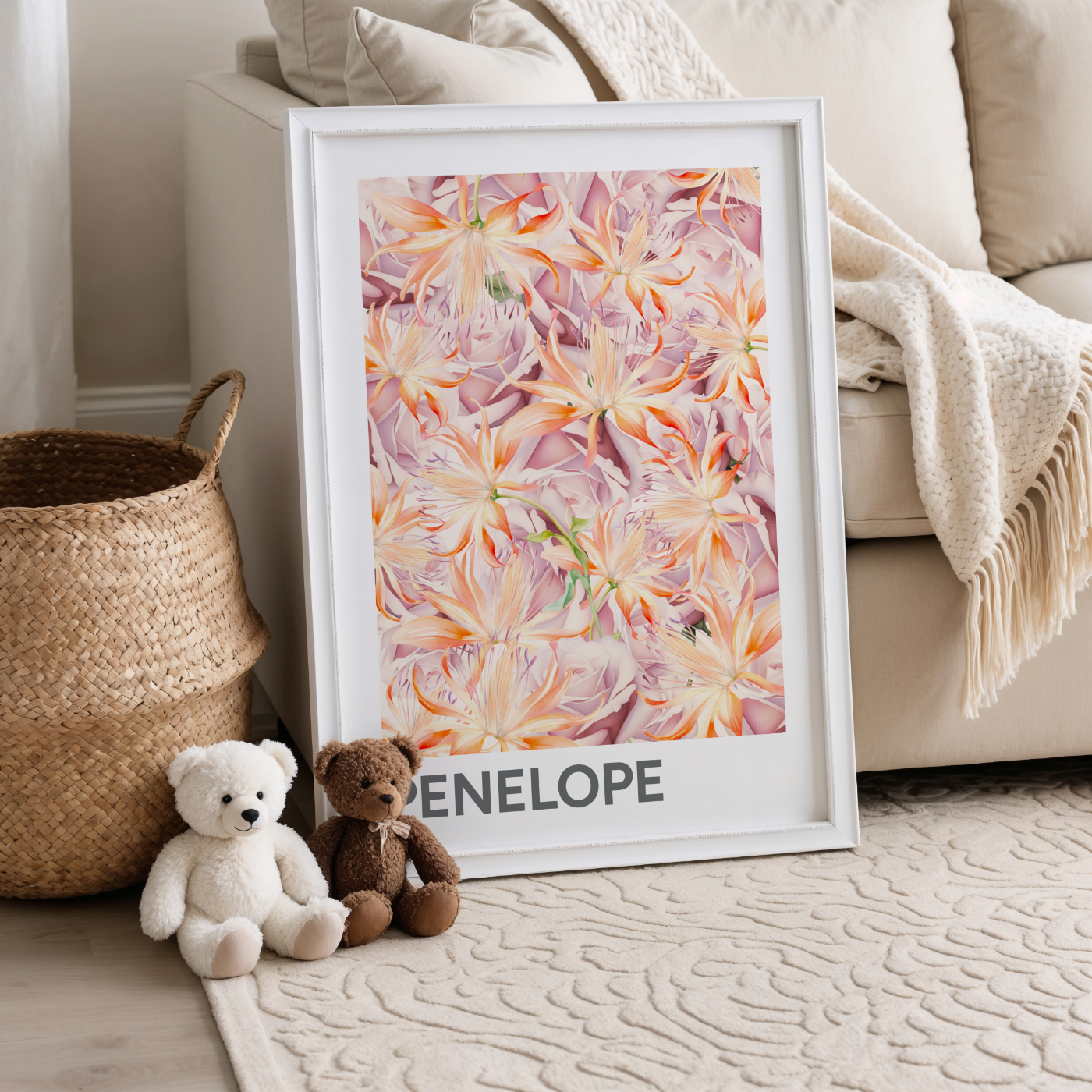 full bloom | name print