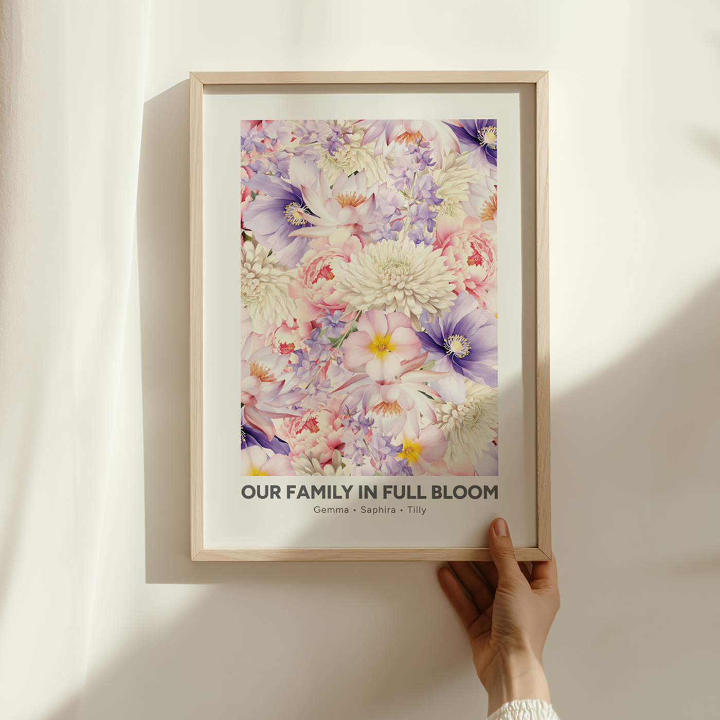 full bloom | family floral print