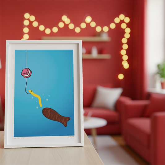 Hook, Line and Sinker | Art Print