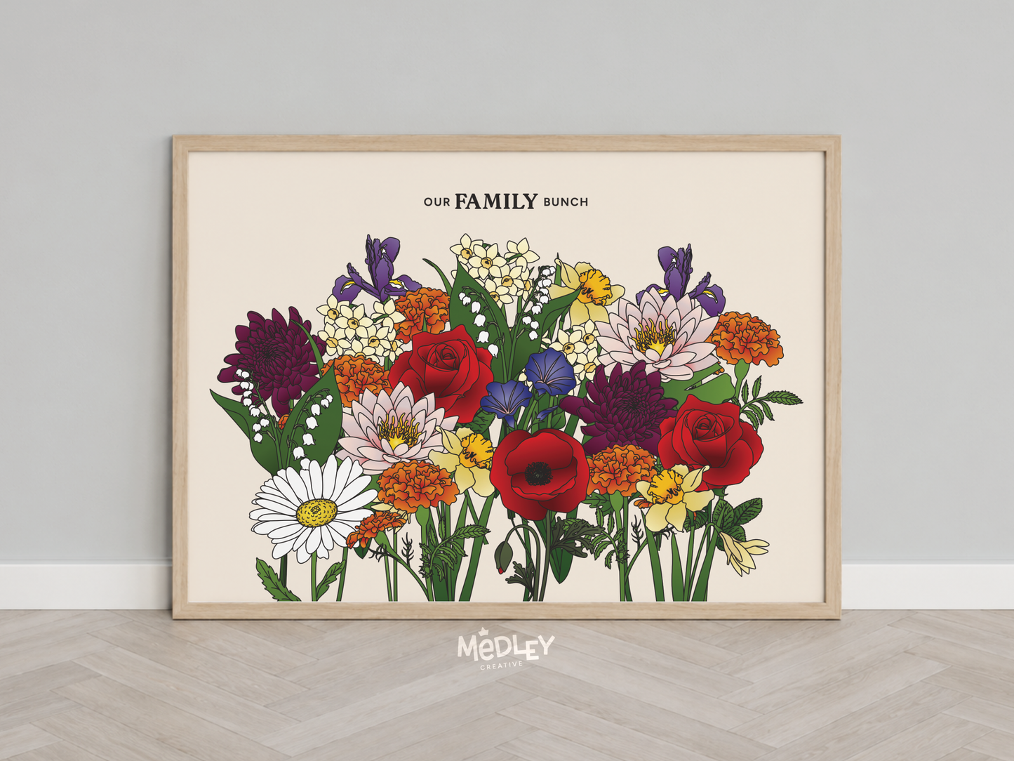 Our Family Bunch | Vibrant Modern