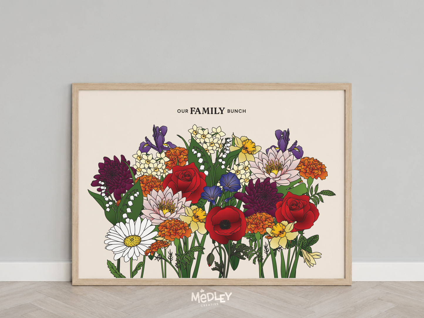 Our Family Bunch | Vibrant Modern