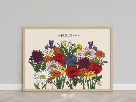 Our Family Bunch | Vibrant Modern
