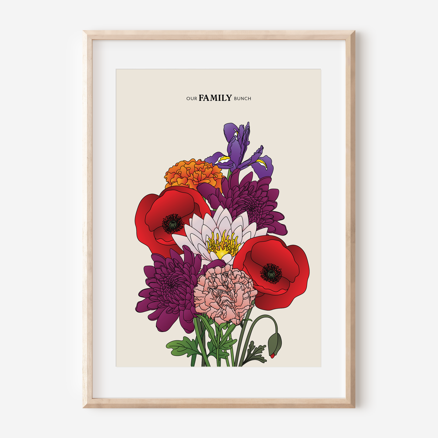 our family bunch | vibrant modern