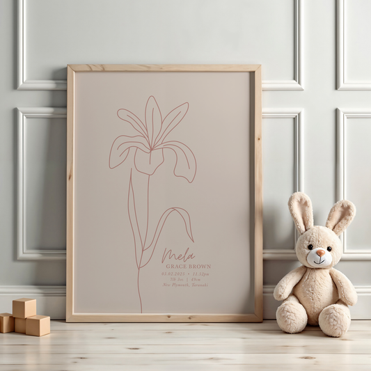 birth flower | classic