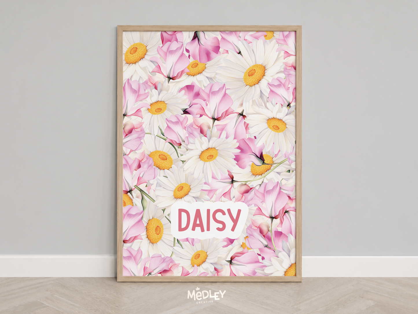 Full Bloom | Name Art Print