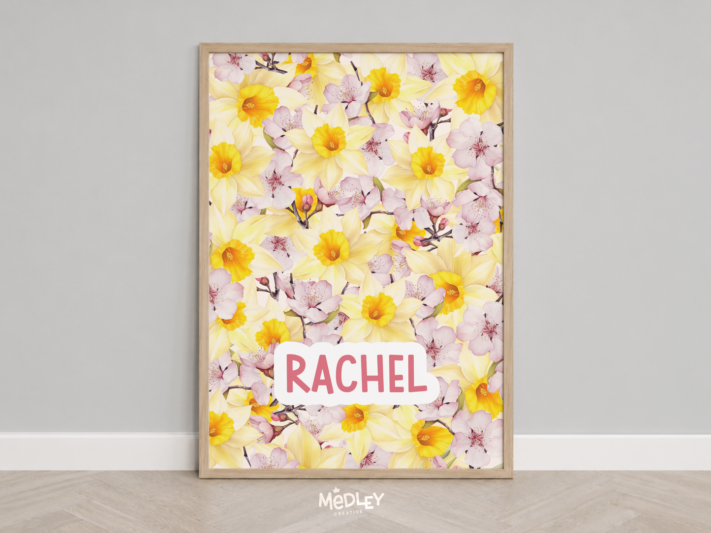 Full Bloom | Name Art Print