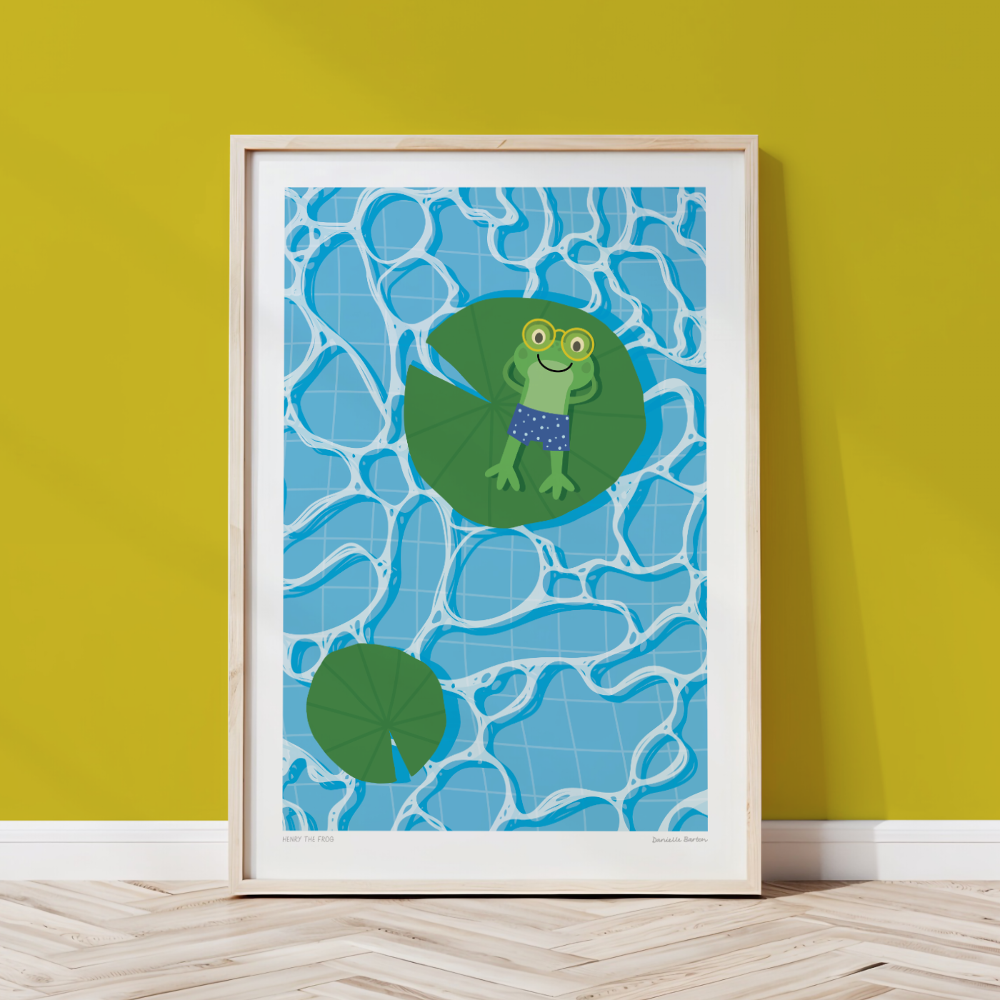 Henry the Frog | Art Print