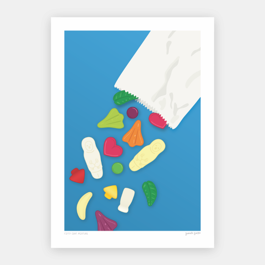 Fifty Cent Mixture | Art Print