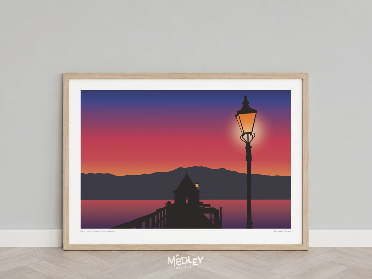 Daly's Wharf at Sunset | Art Print