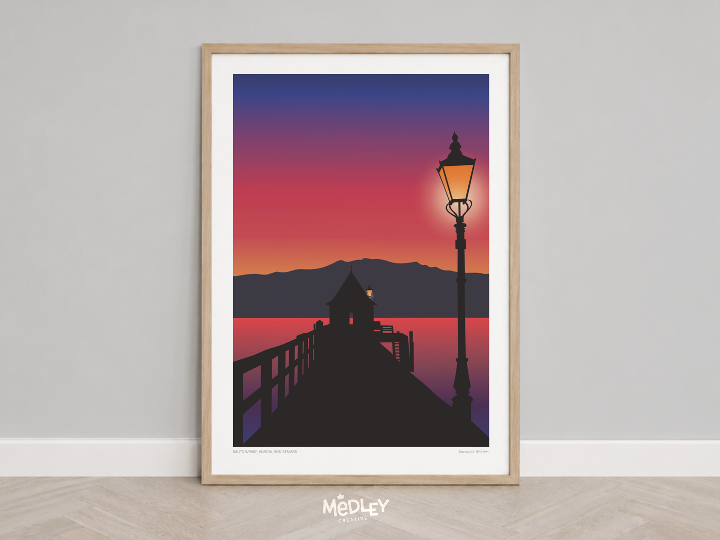 Daly's Wharf at Sunset | Art Print