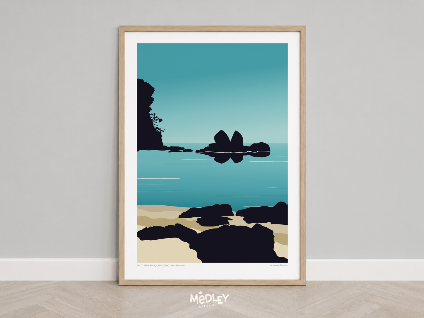 Split Apple Rock | Art Print