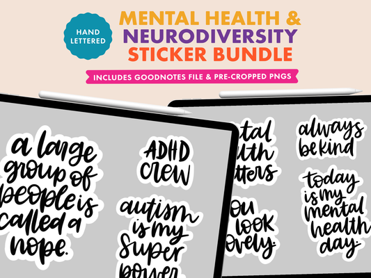 Mental Health & Neurodivergent Bundle