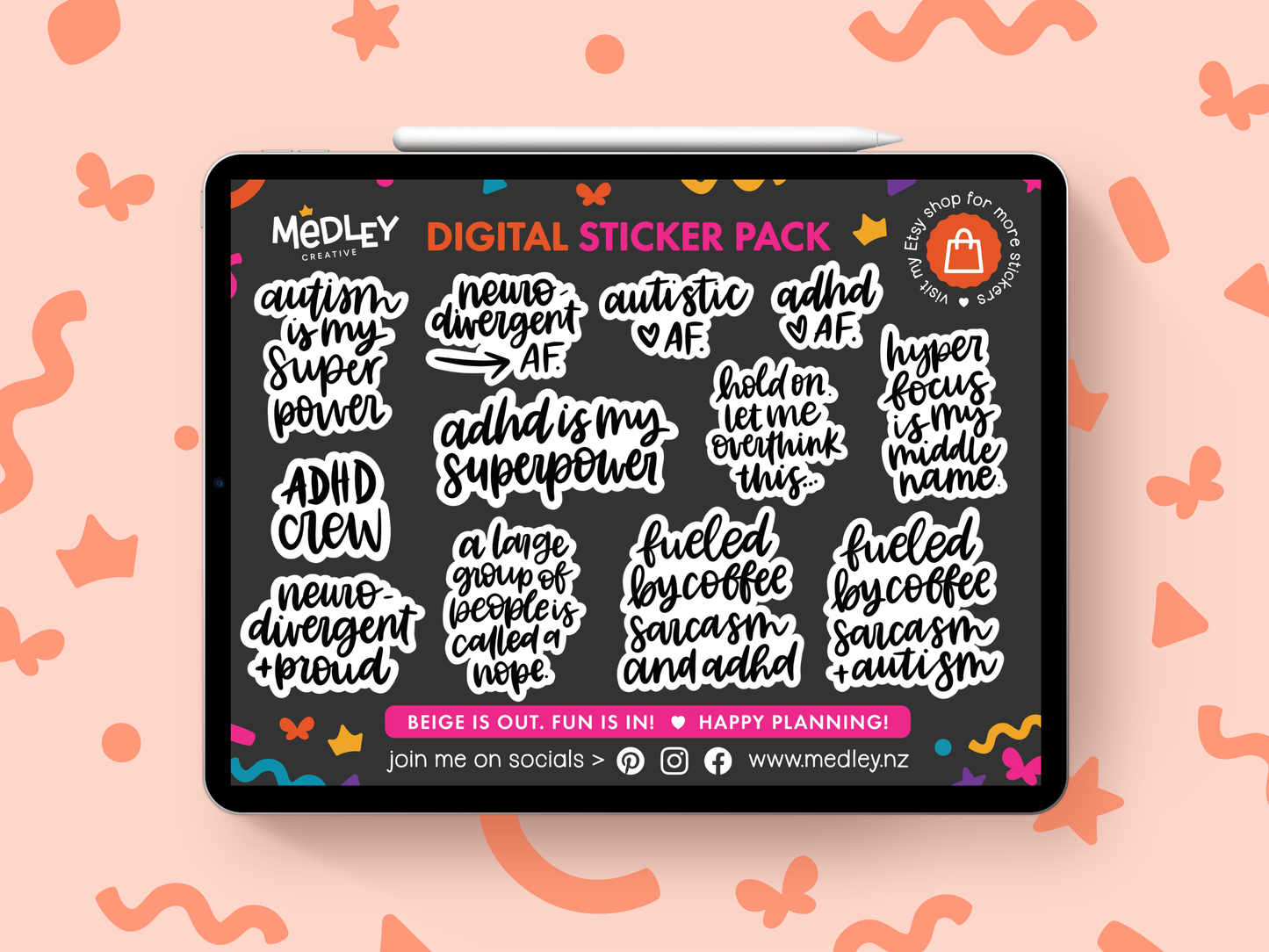 Neurodiversity Stickers