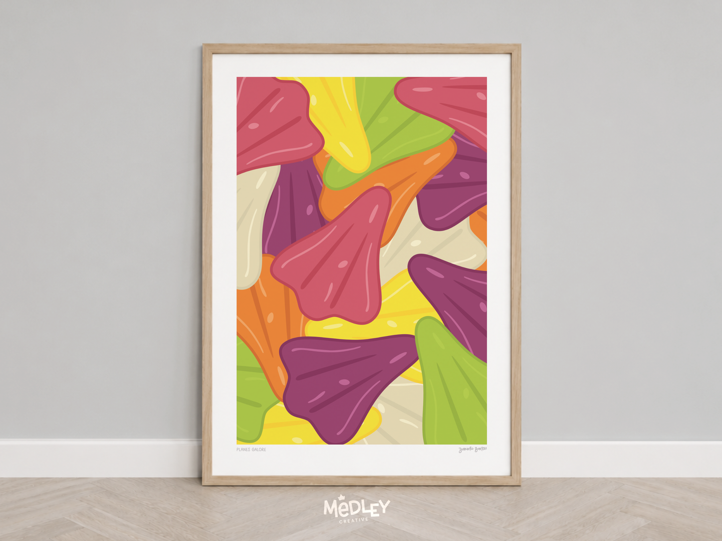Planes Galore | Art Print