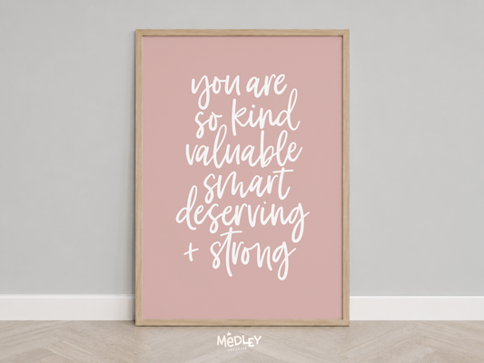 Strong - Lettered