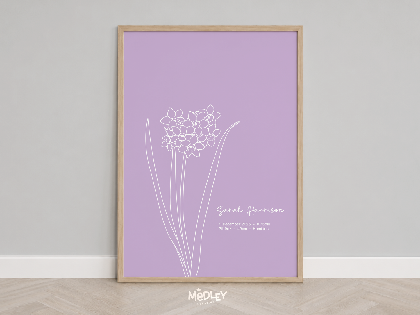 Birth Flower - Modern | Art Print
