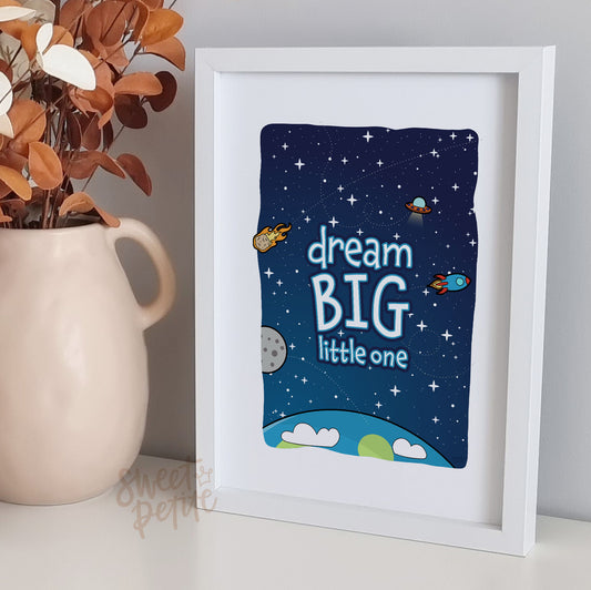 dream big little one - solar system