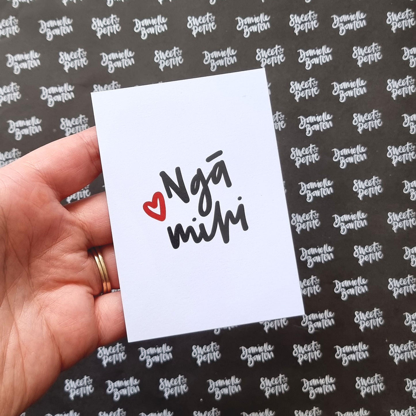 A7 Business Thank You Cards | Nga Mihi | by Sweet Petite