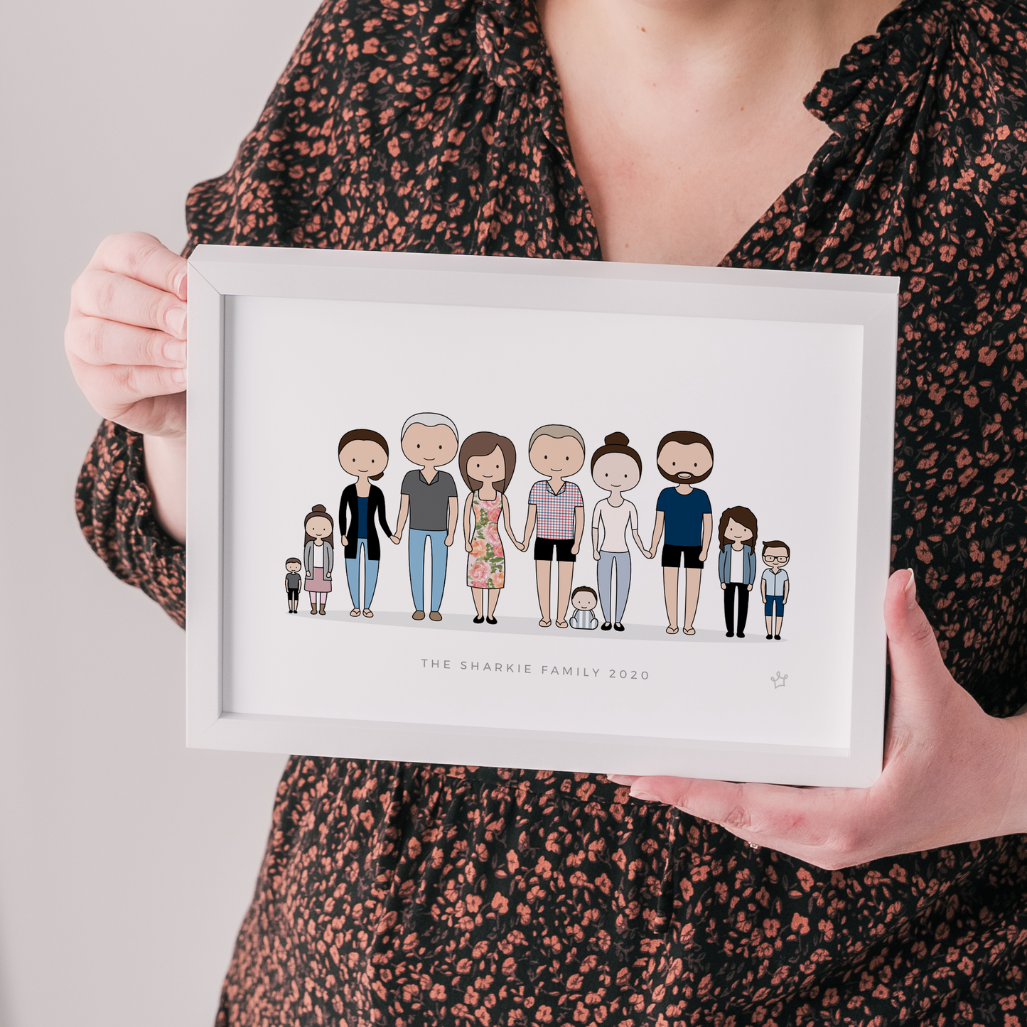 bespoke portrait print