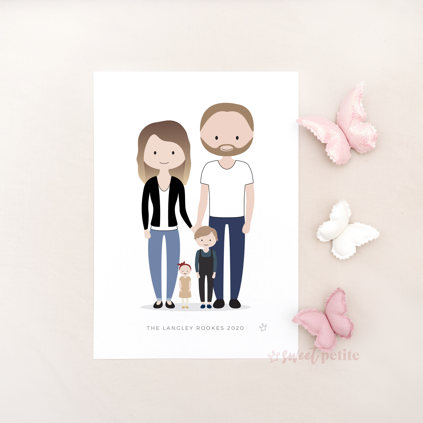 bespoke portrait print