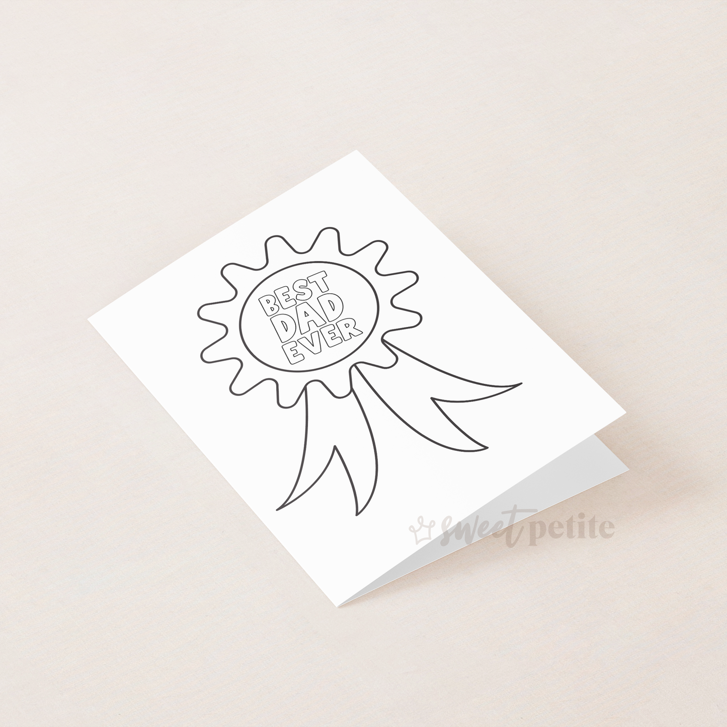 Father's Day - Best Dad Ever Printable Card