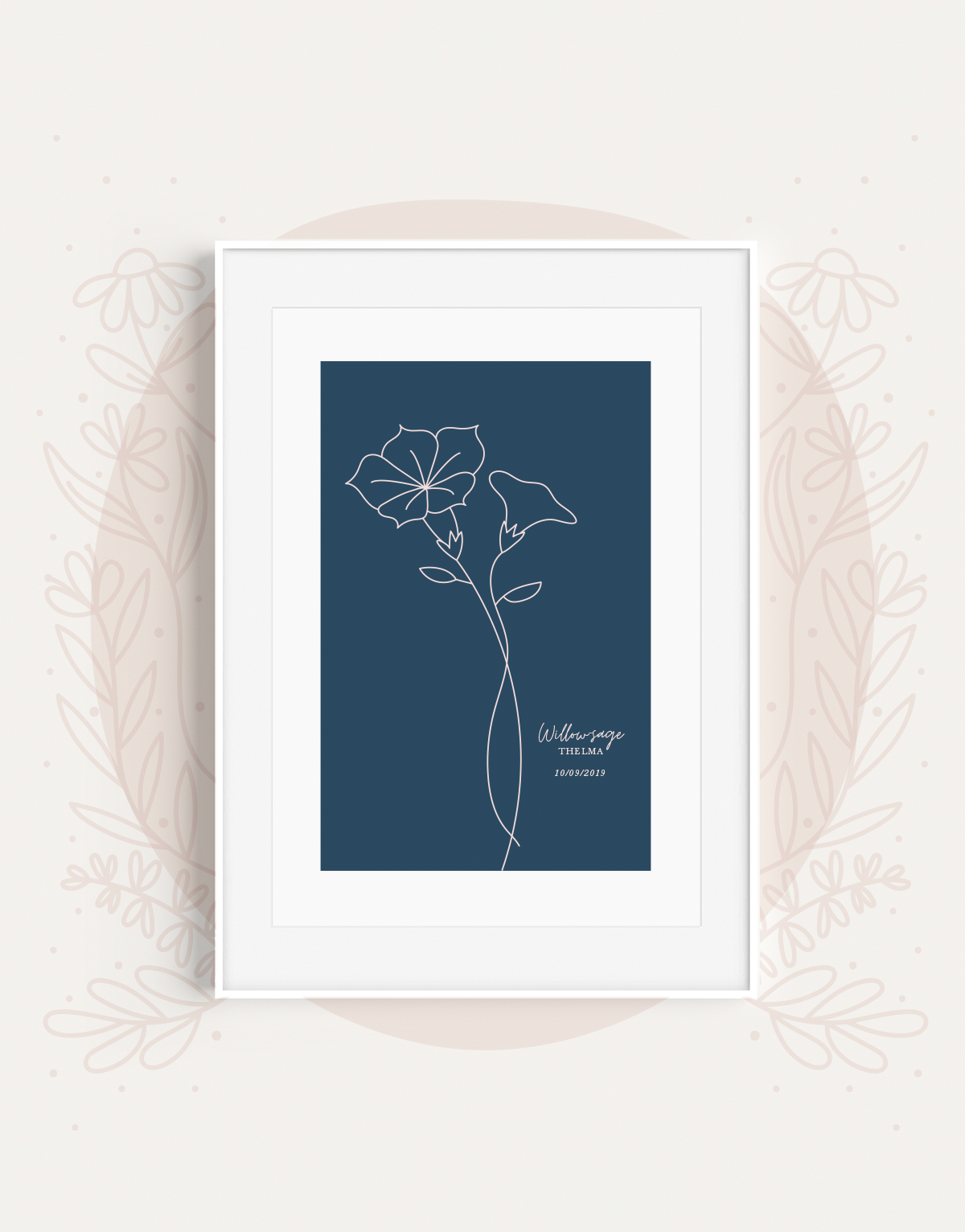 birth flower | classic